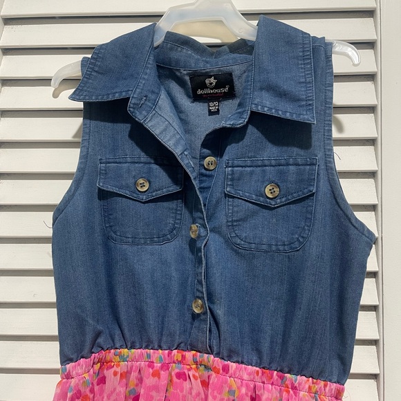 Sale‼️Dollhouse Girl Dress -Big Girl Size 10/12.  -EUC - Picture 6 of 9